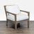 This comfortable Pottery Barn chair features a sturdy wood frame and soft white cushions. Its clean lines and neutral...