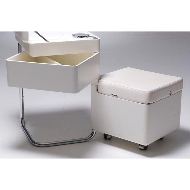 Vintage Vanity Table by Carlo Urbinati, 1975, in Good conditions. Designed 1970 to 1979 This piece is attributed to the...