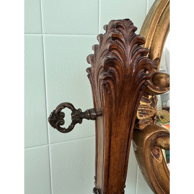 Antique Dressing Table with Mirror, 1930s For Sale - Image 16 of 18