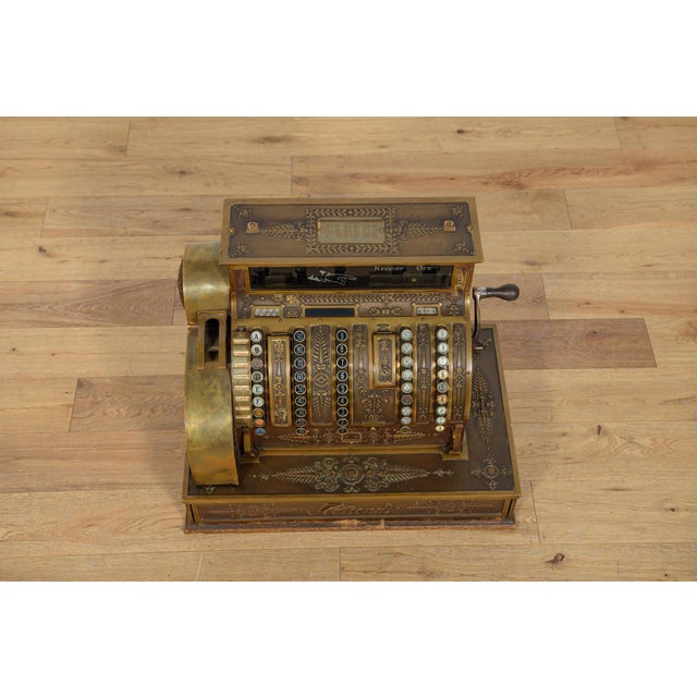 Antique American Cash Register, 1890s For Sale - Image 10 of 18