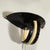 1950s 1950s Mid-Century Rare Hand-Blown Murano Black & Gold Acanthus Glass Sconces by Seguso - a Pair For Sale - Image 5 of 17