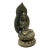 Late 19th Century Patinated Bronze Buddha For Sale
