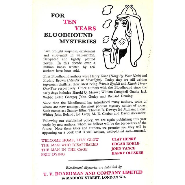 "Private Eyeful" 1960 Kane, Henry For Sale - Image 4 of 5