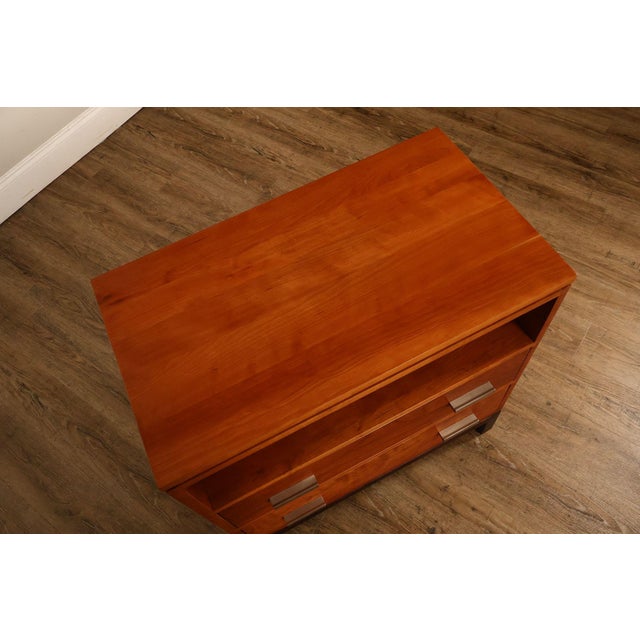 2010s Stickley Metropolitan Collection Cherry Nightstand For Sale - Image 5 of 18