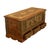 Antique 19thC Zanzibar Omani Teak & Brass Stud & Copper Clad Dowry Chest 1890 For Sale - Image 4 of 18