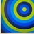 Vintage Signed Op Art Concentric Circles Oil Painting For Sale - Image 10 of 13