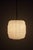 Opaline triplex glass. Made in former Czechoslovakia. No damage to a glass shade. Brass rod and ceiling cover in an...