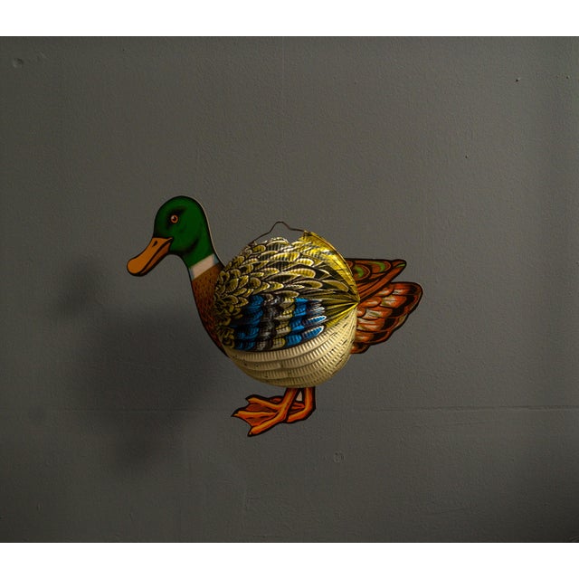 Paper Duck Lantern, West Germany, 1960s For Sale - Image 4 of 11