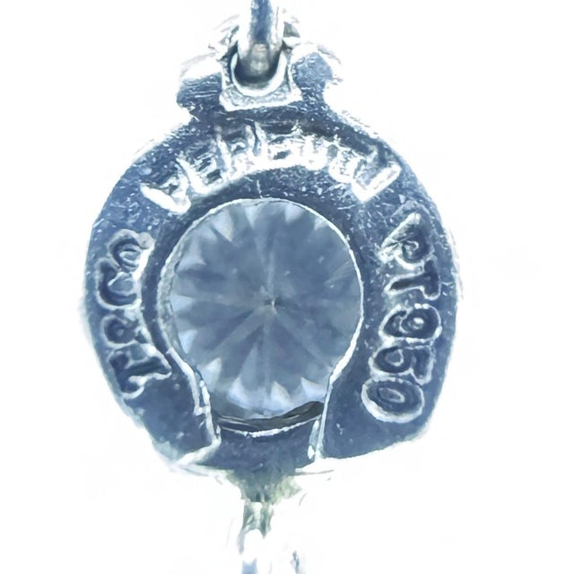 Tiffany & Co, Elsa Peretti, Diamonds by the Yard® Bracelet. Necklace in platinum with 26 round brilliant diamonds. 8"...