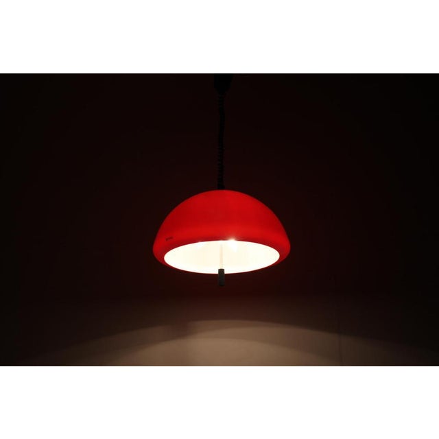 Mid-Century Adjustable Pendant attributed to Meblo, 1970s For Sale - Image 11 of 15