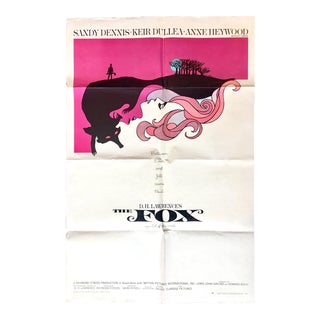 Late 20th Century The Fox Movie Poster For Sale