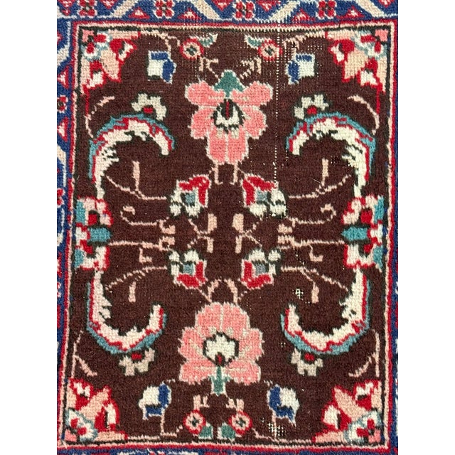 8 Ft × 11 Ft Bakhtiari Style Garden Panel Area Rug, Vintage For Sale In San Francisco - Image 6 of 12