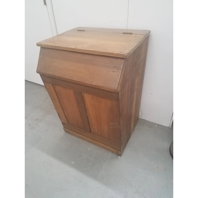 Antique Coffee Bin For Sale - Image 4 of 13