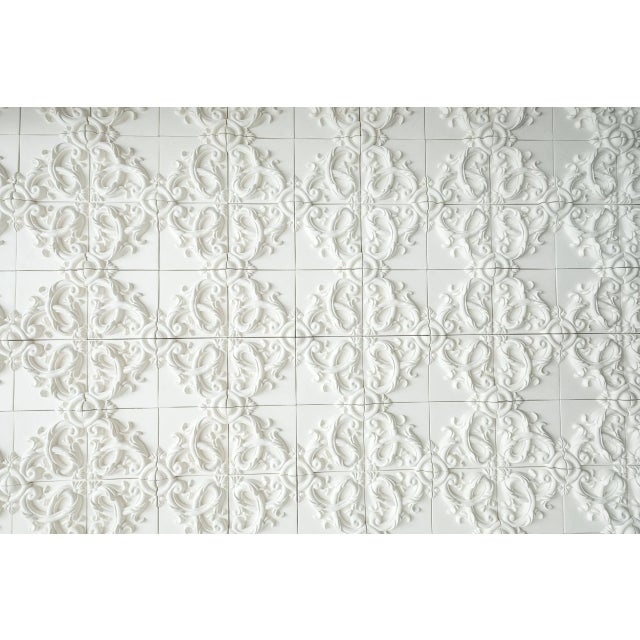 Decorative Ceramic Acanthus Panel by Anthony & Joseph Bevilacqua for MYOP For Sale - Image 4 of 11