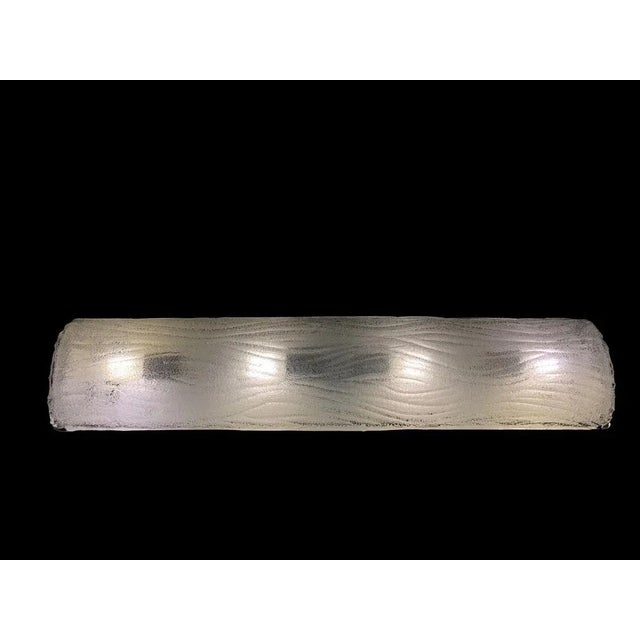 Long Wall Light attributed to Mazzega, 1980s For Sale - Image 4 of 7