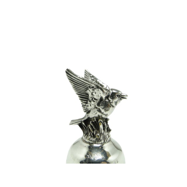 Silver Postmodern Figurative Bell, Germany, 1970s For Sale - Image 8 of 10