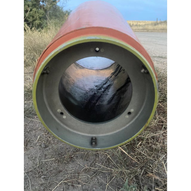 1980s Salvaged Warhead Section Off Decommissioned Missile From Johnston Island in S Pacific Cold War Era For Sale - Image 5 of 13