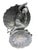Vintage Cast Lead Shell Nymph Catch-All Sculpture & Basin For Sale - Image 4 of 12