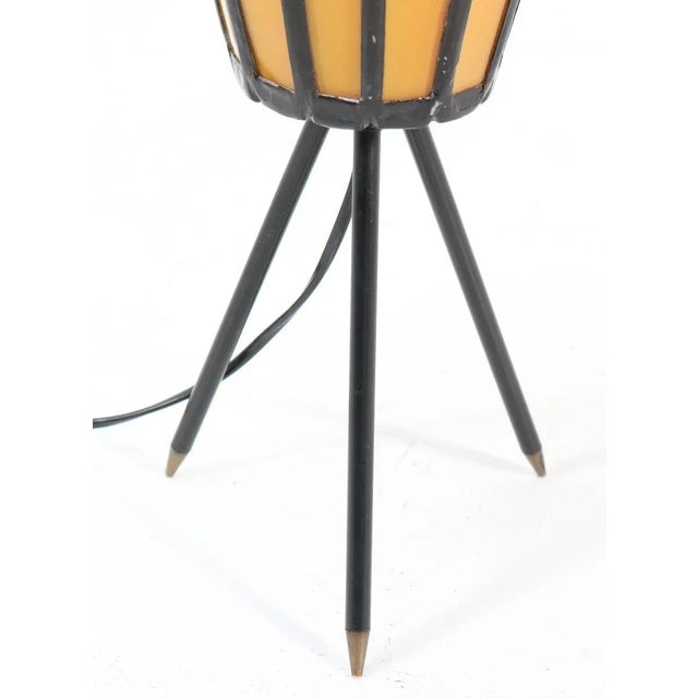 French Mid-Century Modern Table Lamp, 1950s For Sale - Image 10 of 12