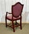 Brown English Mahogany Armchair, 1970s For Sale - Image 8 of 18