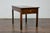 Brown 19th Century English Rustic Oak Side Table with Planked Top and Single Drawer For Sale - Image 8 of 12
