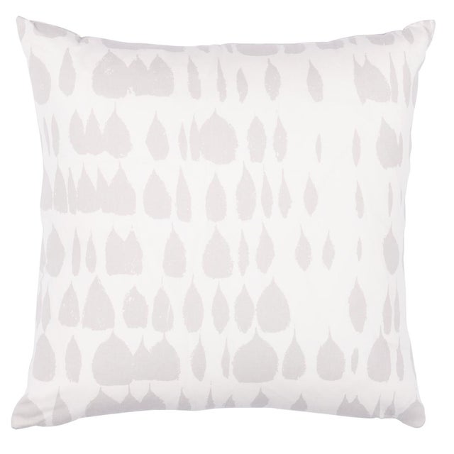 Schumacher Schumacher Queen of Spain 22" Pillow in Dove For Sale - Image 4 of 4