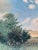 Large Vintage Original Landscape Dog Oil Painting For Sale - Image 9 of 16