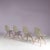 Mid-Century Modern Dining Chairs in Sea Foam Green Fiberglass by Charles & Ray Eames for Herman Miller, USA, 1960s, Set of 4 For Sale - Image 3 of 14