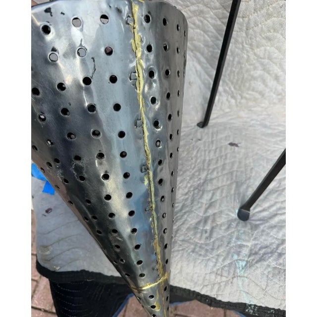 Vintage Industrial Candle Holders and Stands - a Pair For Sale - Image 11 of 11