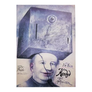 1986 Polish Theater Poster - Voltaire's Kandyd- Sadowski