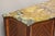 Wood Antique French Louis XV Marble Top Demilune Dresser Commode Cabinet W/ 5 Drawers For Sale - Image 7 of 13