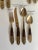 Mid 20th Century Mid-Century Modern Thai Siam Buddha Brass and Rosewood Flatware Set of 142 For Sale - Image 10 of 13