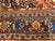 Early 20th Century Bidjar Rug, Hand-Knotted Wool, Medallion Geometric Pattern, Red & Blue, 5x7 For Sale In Chicago - Image 6 of 18