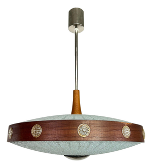 German Space Age UFO Pendant, 1970s