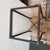 Contemporary Burnished Steel Side Table For Sale - Image 4 of 11