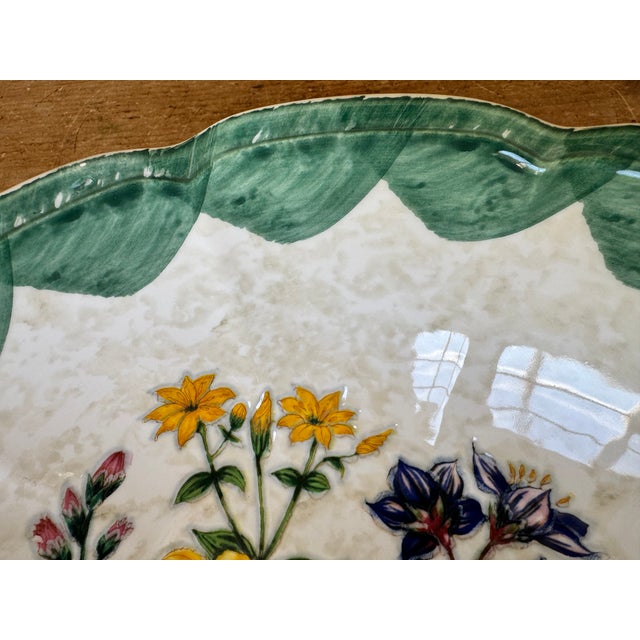 1980s Vintage Italian Serving Bowl For Sale - Image 5 of 9