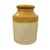 Farmhouse Late 19th Century Antique English Two-Tone Stoneware Crosse & Blackwell Preserve Jar by George Skey Tamworth For Sale - Image 3 of 5