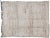 Beige Mid 20th Century Mid 20th Century Vintage Moroccan Rug 05'06 X 07'02 For Sale - Image 8 of 9