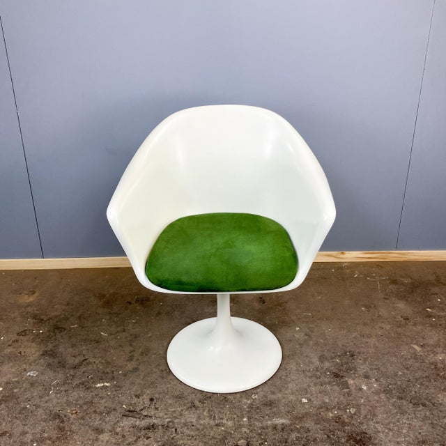 Space Age Swivel Chairs and Extendable Table by K. Schäfer for Lübke, 1960s, Set of 7 For Sale - Image 14 of 18