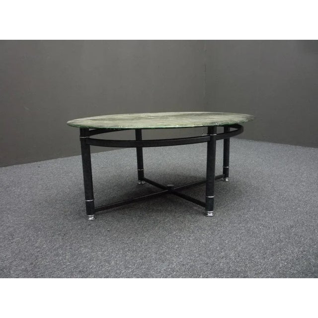 Regency Glass Coffee Table, 1980s For Sale - Image 9 of 9