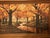 1960s 1960s Mid-Century Burlap Screen Prints by Richard Batchelder for Kay Dee Handprints - Pair For Sale - Image 5 of 12