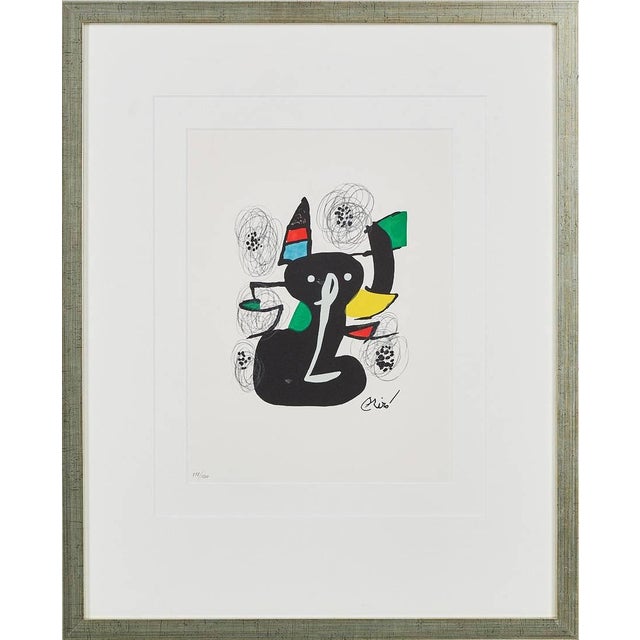 Joan Miró, La Mélodie Acide, Planche III, 1980, Lithograph For Sale - Image 7 of 7