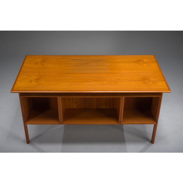 Danish Executive Desk in Teak by Erik Brouer for Brouer Møbelfabrik, 1960s For Sale - Image 14 of 18
