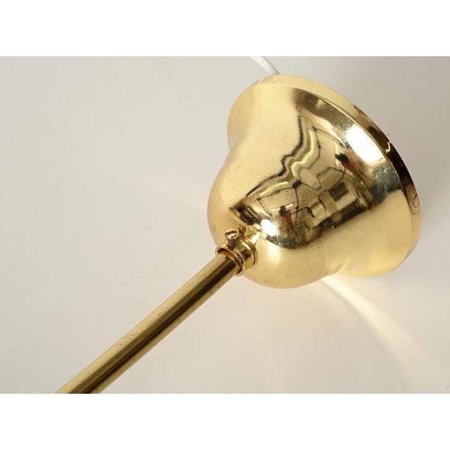 Floral Murano Glass and Brass Pendant from Barovier, Italy, 1940s For Sale - Image 14 of 16