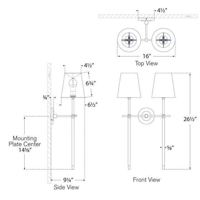 Description: With its clean design, Thomas O'Brien's Bryant series presents a versatile array of classic lighting options,...