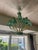 Murano Chandelier with Green Gold Leaf 24K, 1960s For Sale - Image 6 of 11
