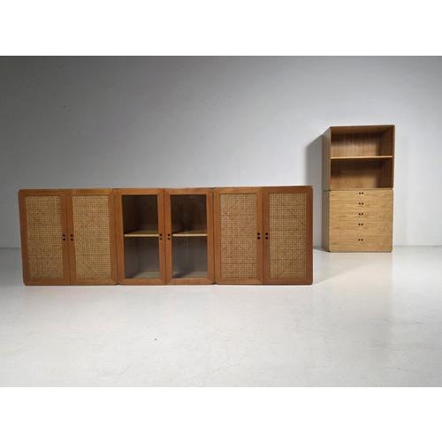 Wood Modular Samara Storage Wall Unit by Derk Jan de Vries for Maisa, 1970s For Sale - Image 7 of 15