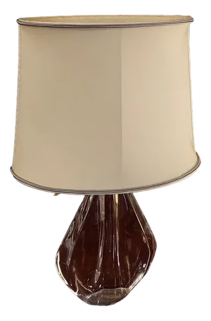 Crystal Table Lamp by Paul Daum for Daum, France, 1950s