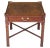 A regal occasional table by Baker Furniture, Circa last quarter 20th century. Inspired by English Georgian & Chinese...