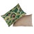 Abstract Schumacher Rolling Hills 18" Lumbar Pillow in Green For Sale - Image 3 of 4